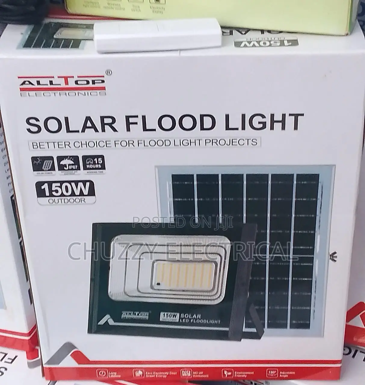 150w Solar Flood Light
