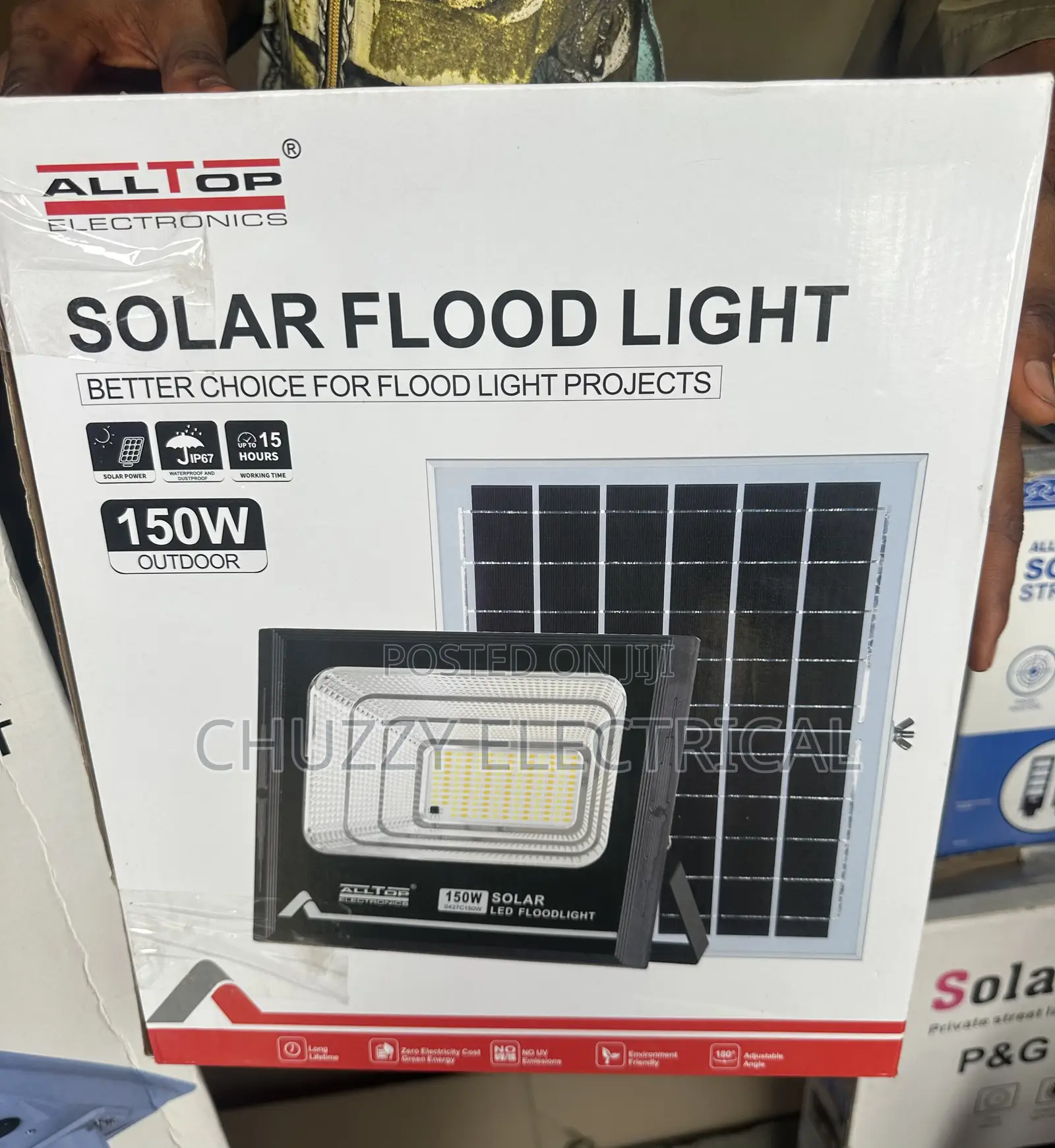 150w Solar Flood Light