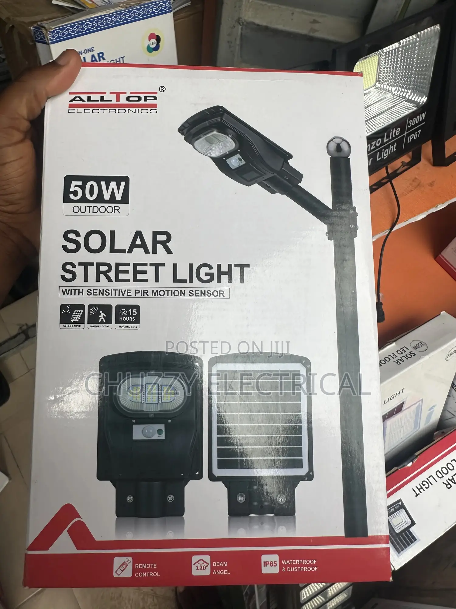 50w Solar Street Light
