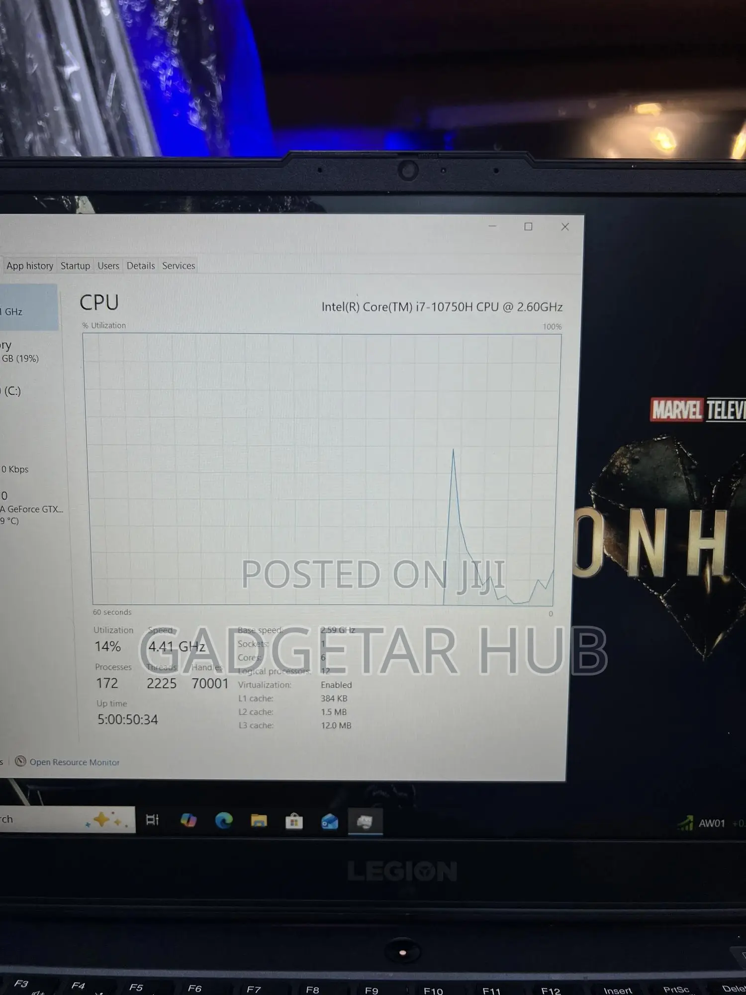 Laptop Lenovo Legion 5 16GB Intel Core i7 SSD 512GB