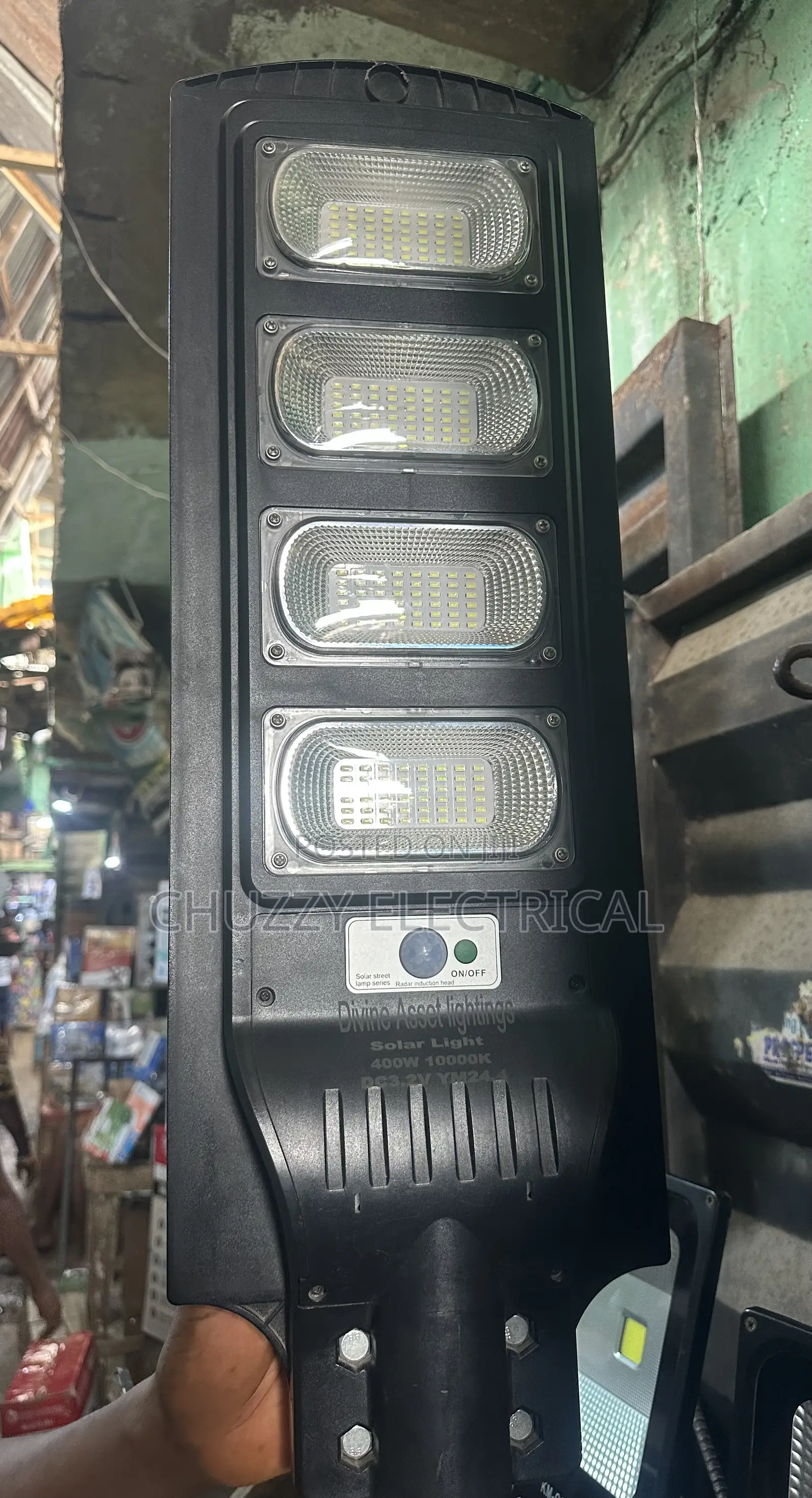 400w Solar Street Light 4-Module