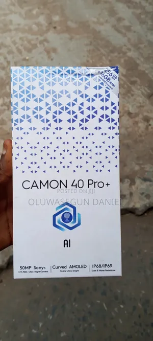 Tecno Camon 40 Pro 5G 256 GB Black