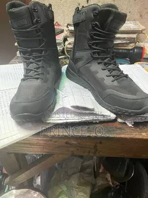 Leather Magnum Jungle Boots