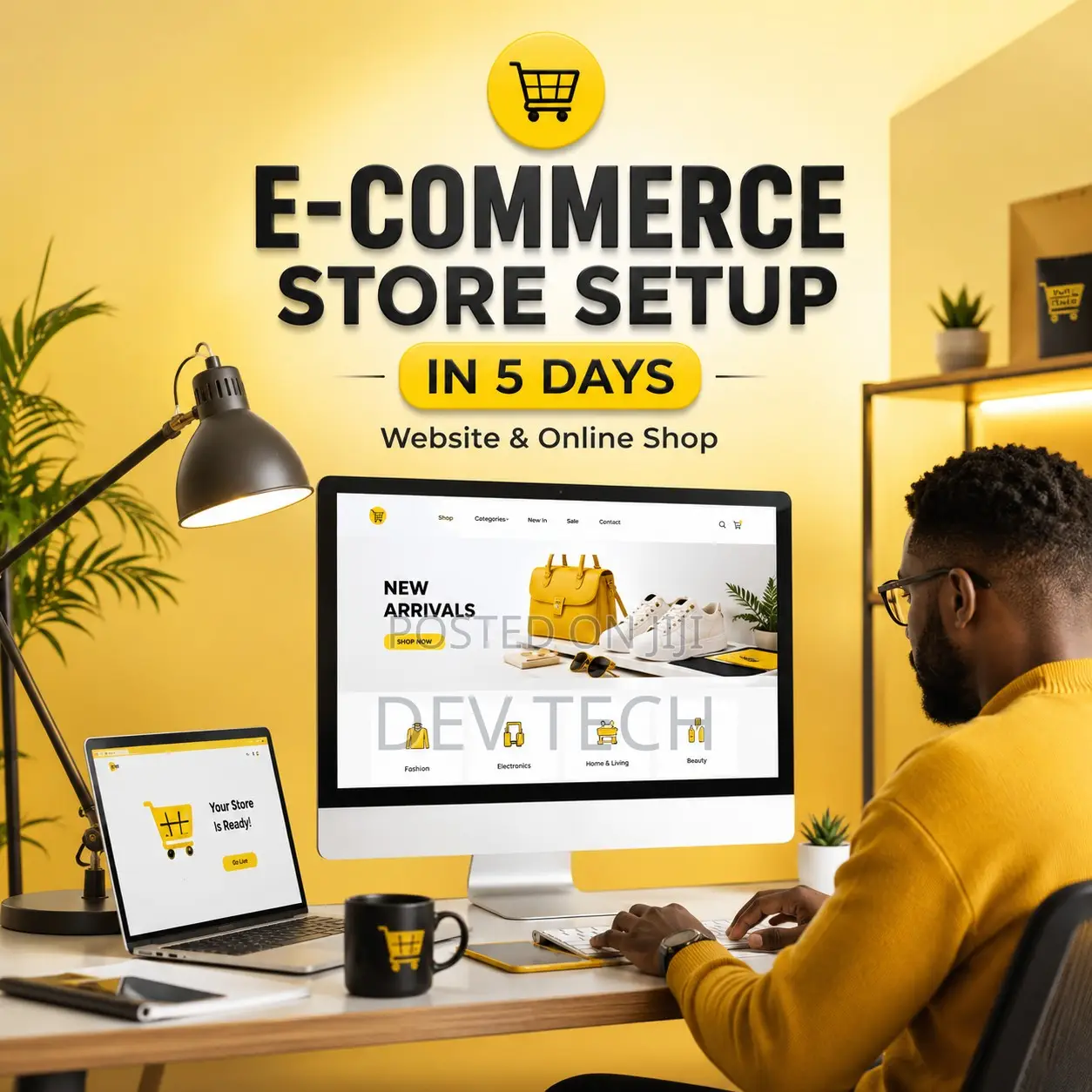 E-commerce Store Setup In 5 Days | Website & Online Shop