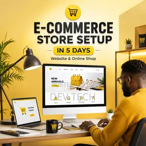 E-commerce Store Setup In 5 Days | Website & Online Shop