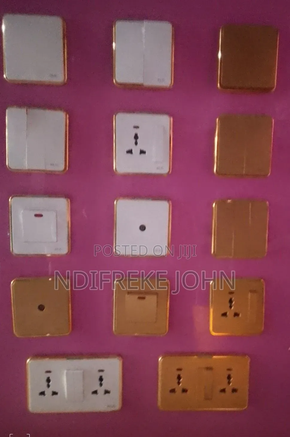 Luxurious Wall Bracket, Dropping Light, Chandeliers, Switches, Sockets
