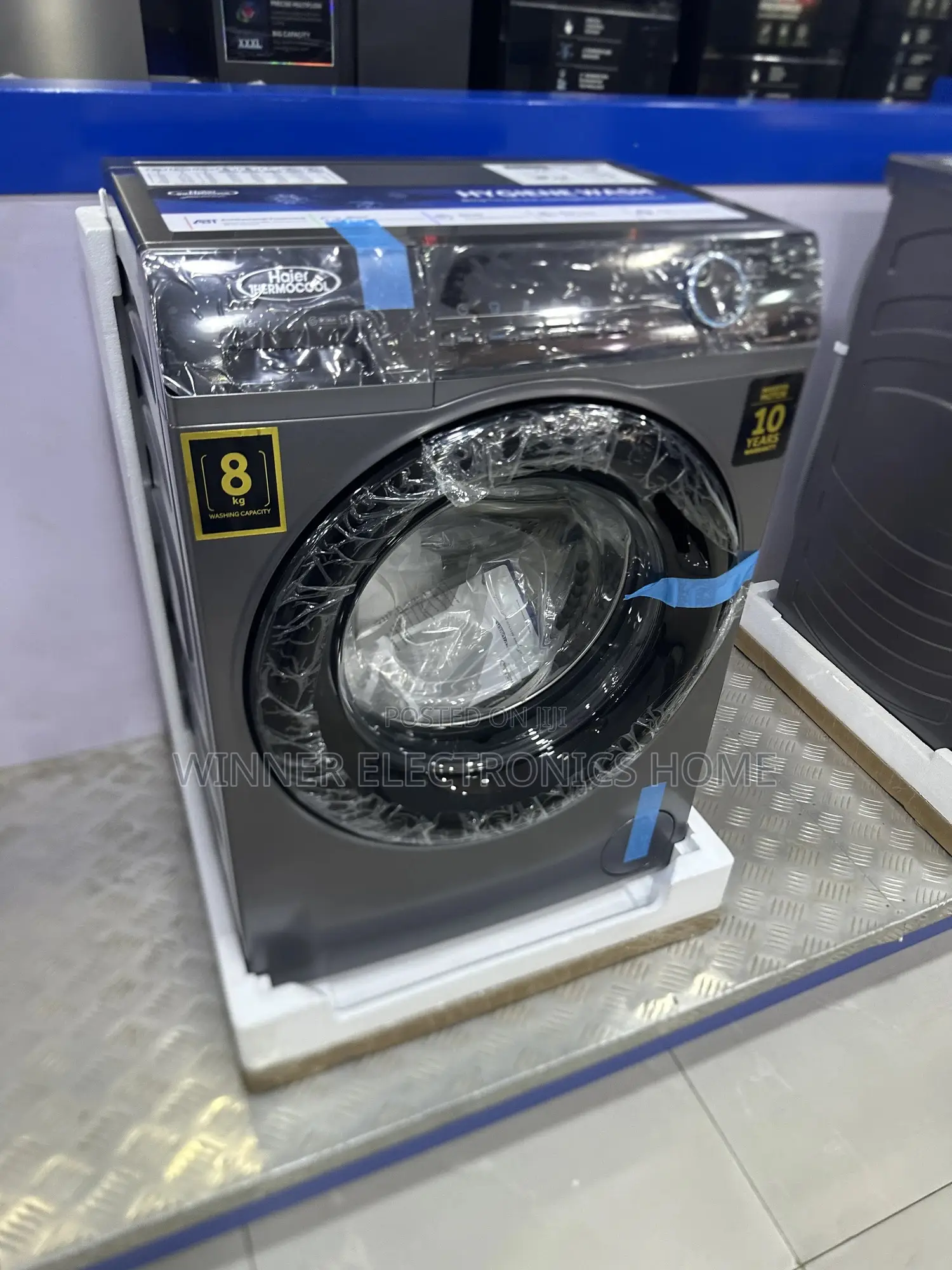 Haier Thermocool Front Loader 8kg Wash and Spin
