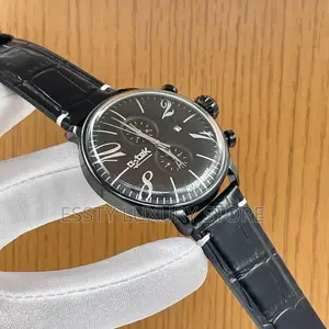 High Quality Luxury Q Teck Leather Wristwatch