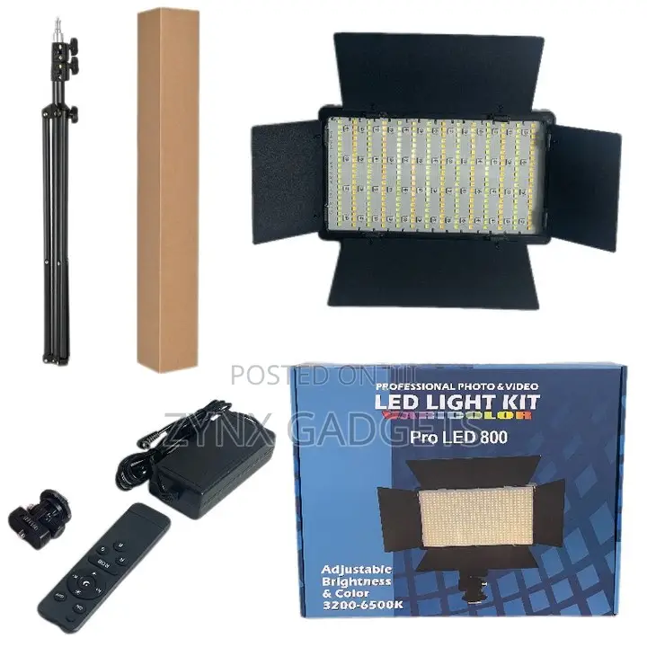 Led 800 Professional Video Light Panel