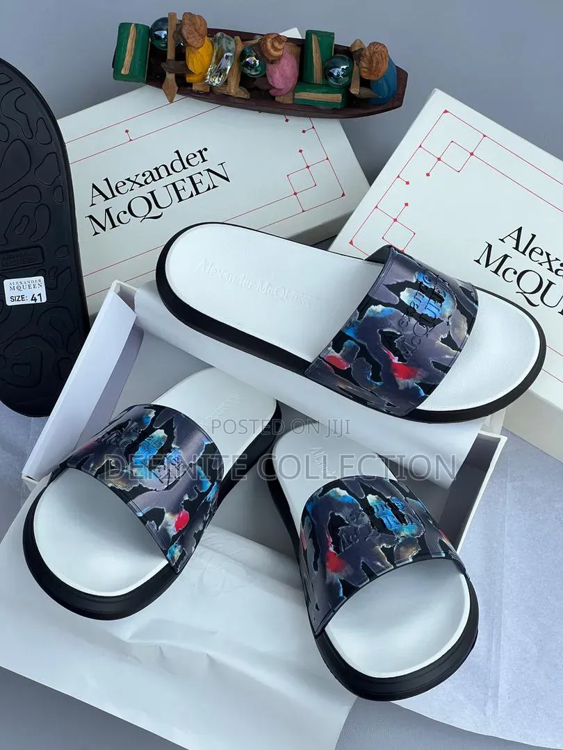 Alexander McQueen Luxury Slides