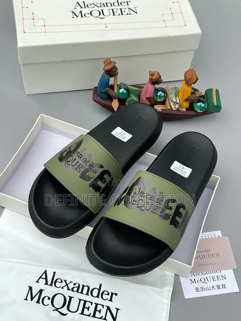 Alexander McQueen Luxury Slides