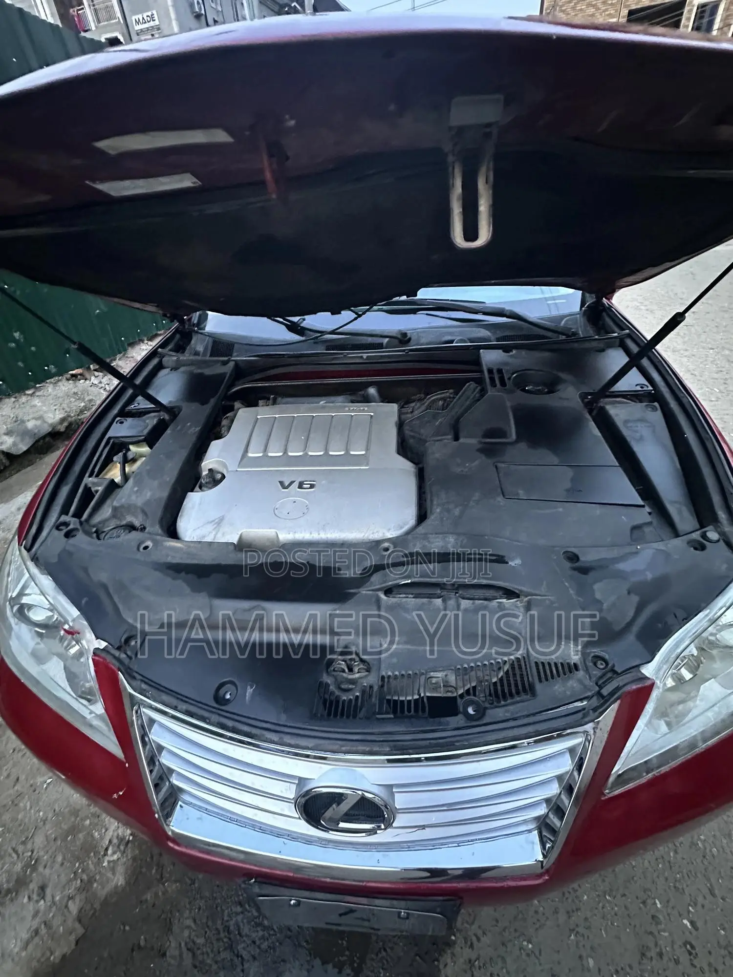 Lexus ES 350 2011 Red