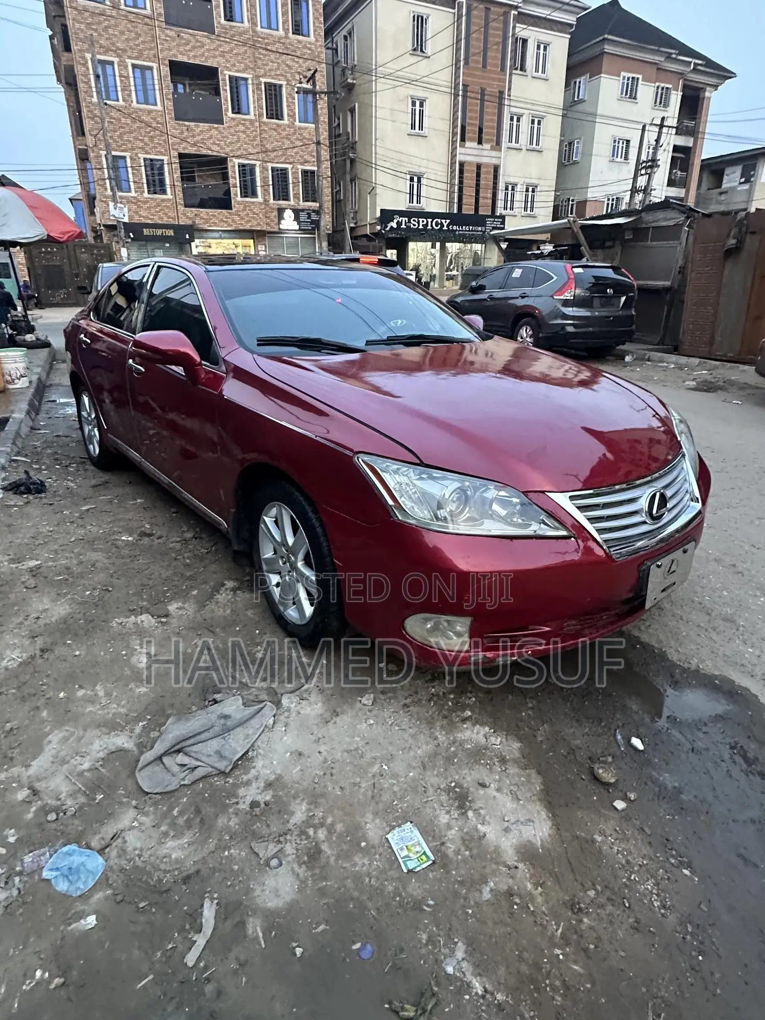 Lexus ES 350 2011 Red