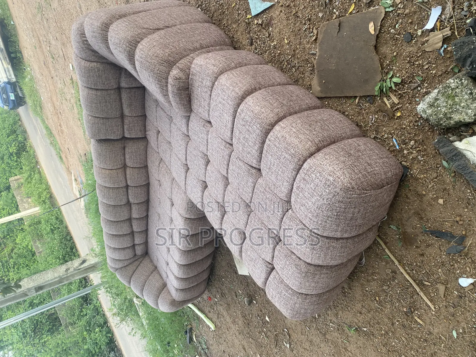 Fantastic Padded L Shape Sofa by Sir Progress