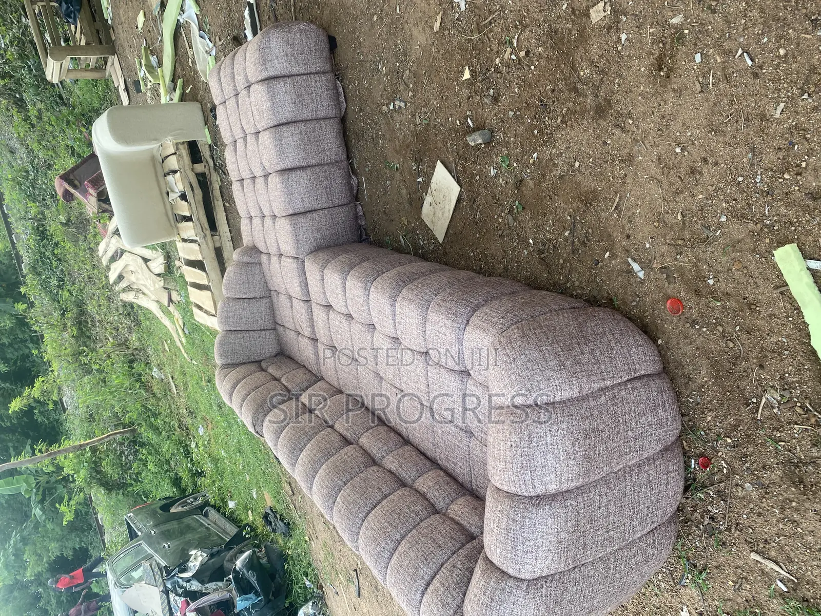 Fantastic Padded L Shape Sofa by Sir Progress
