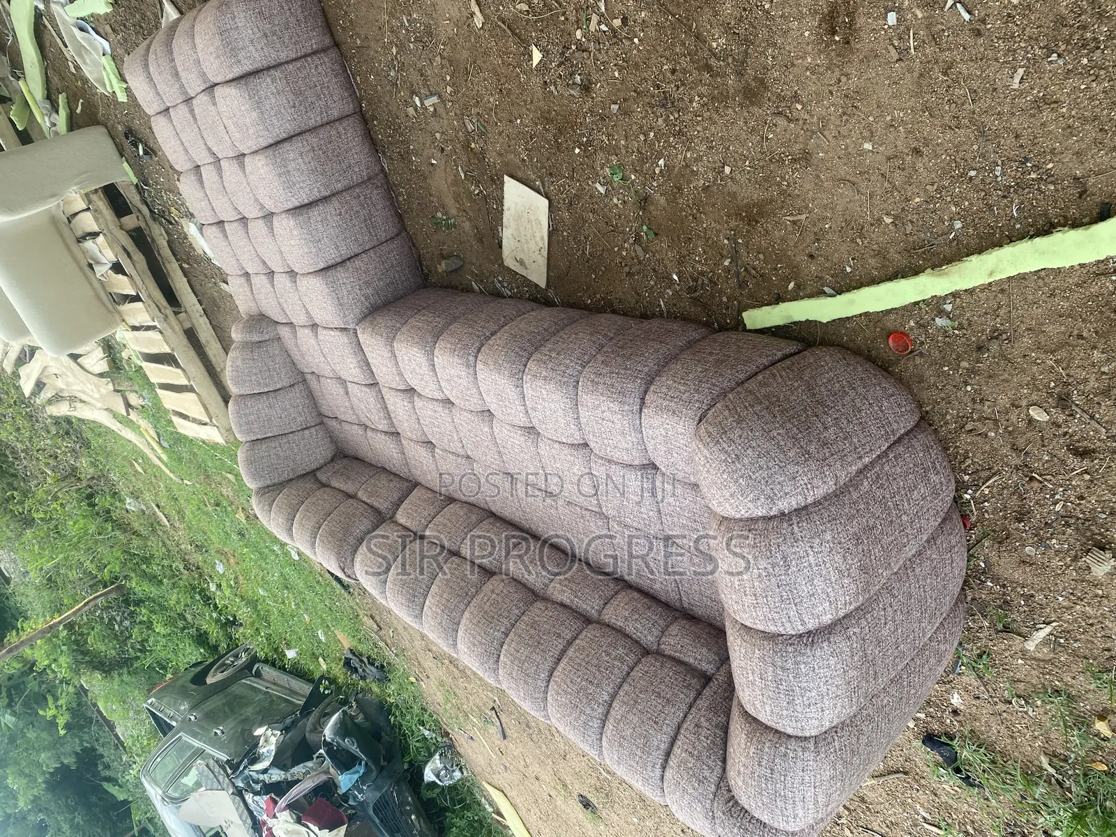 Fantastic Padded L Shape Sofa by Sir Progress
