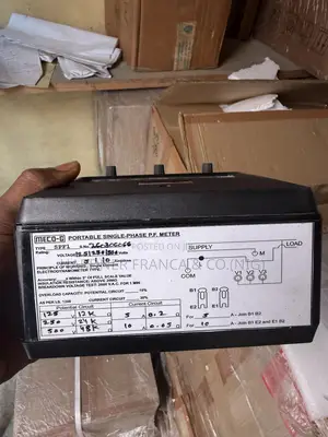 Power Factor Meter Single Phase
