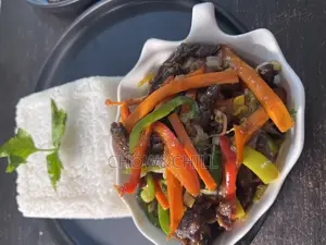 Shredded Beef Bell Pepper Sauce