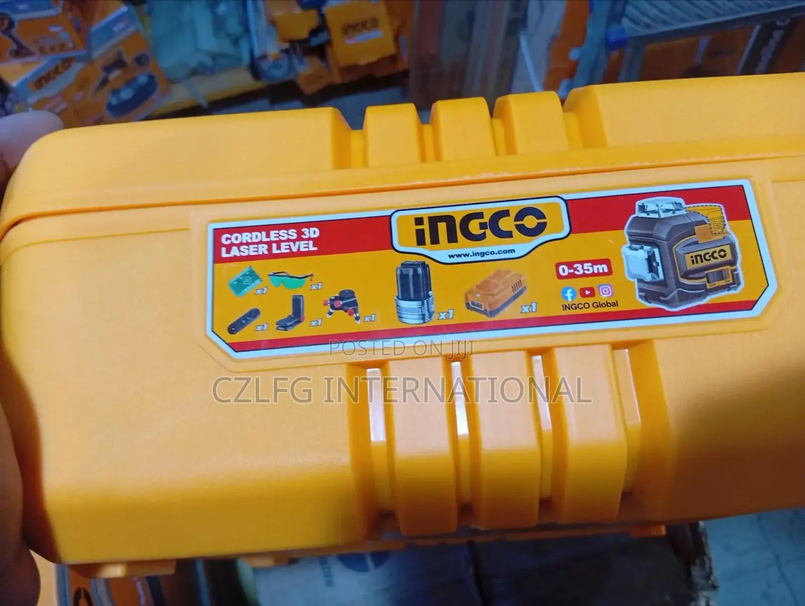 Cordless 3d Laser Level