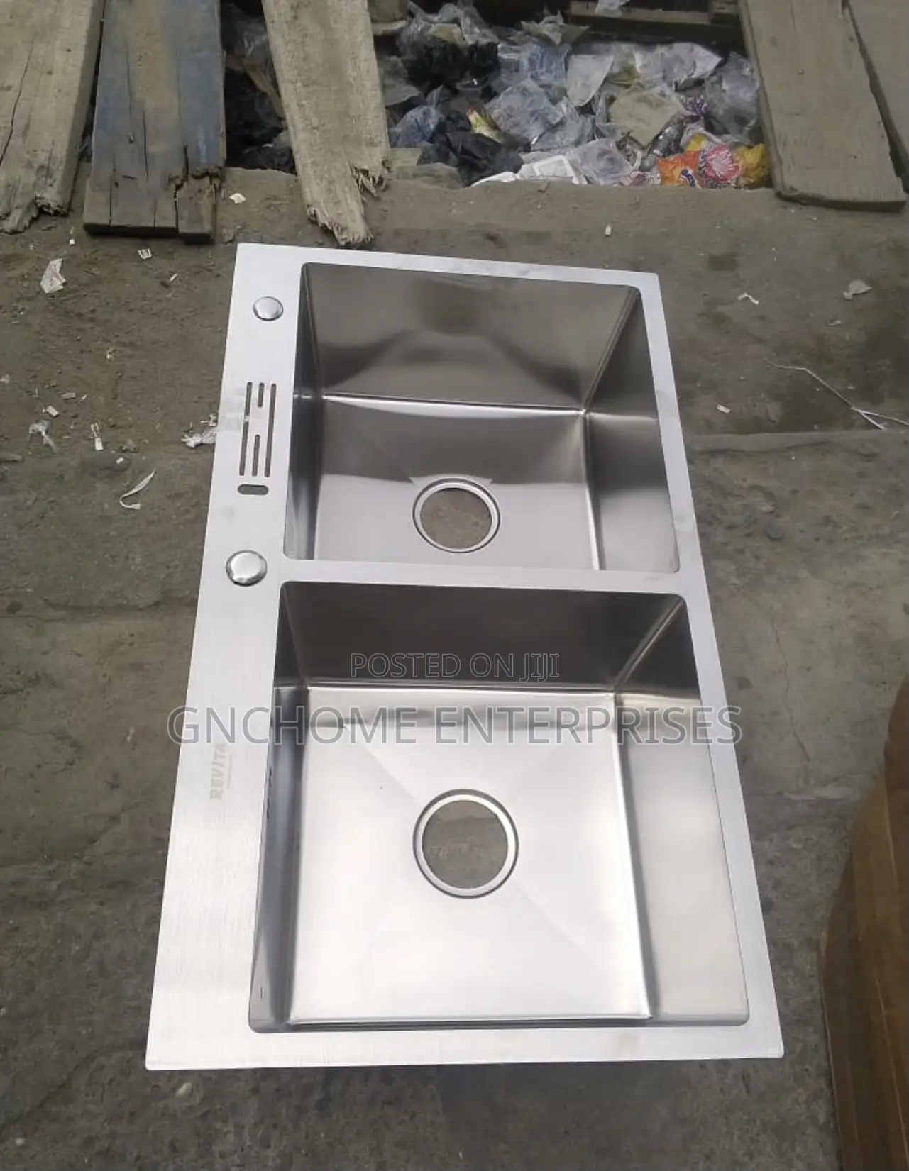 Antitrust Kitchen Double Sink