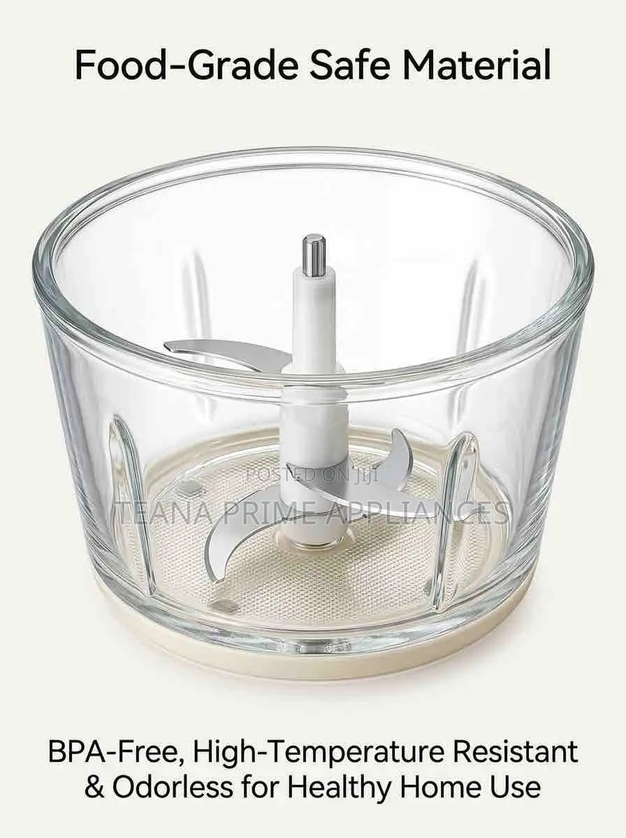 4 in 1multi-Functional Food Processor, ( Meat Grinder, Dough Mixer )