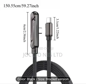 240w Foldable Phone Stand Type-C Data Cable