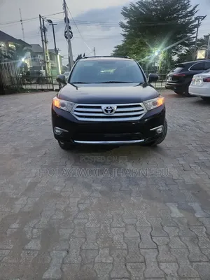 Toyota Highlander Limited 2012 Black