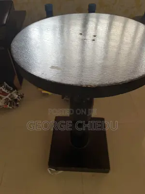 Small Round Pedestal Table