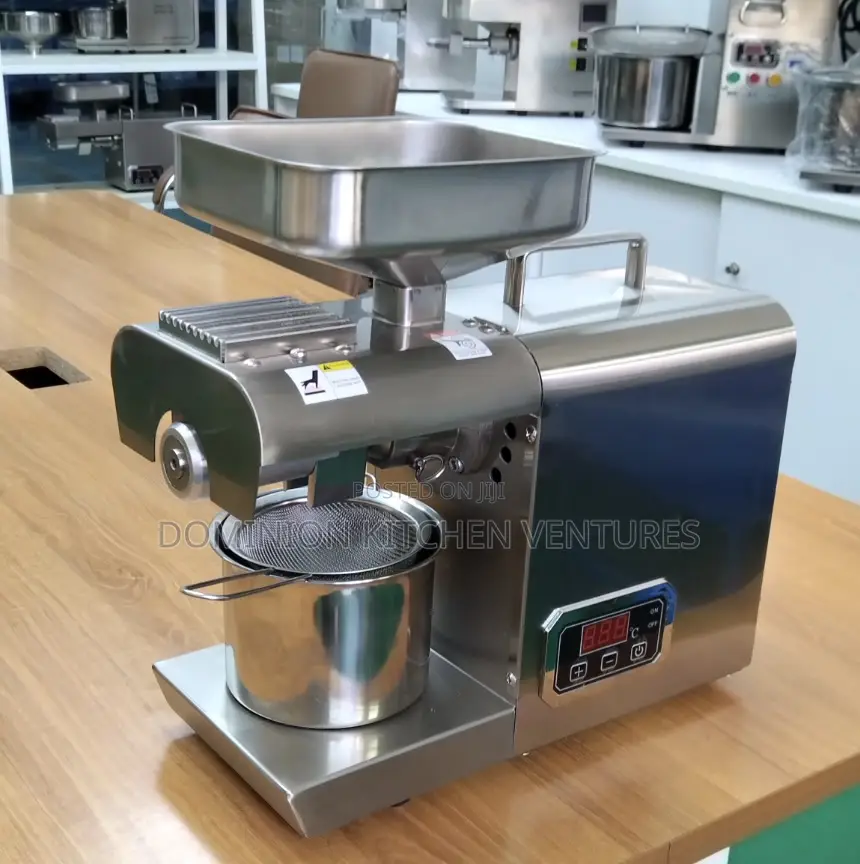 Oil Press Machine With Cold and Hot Pressing