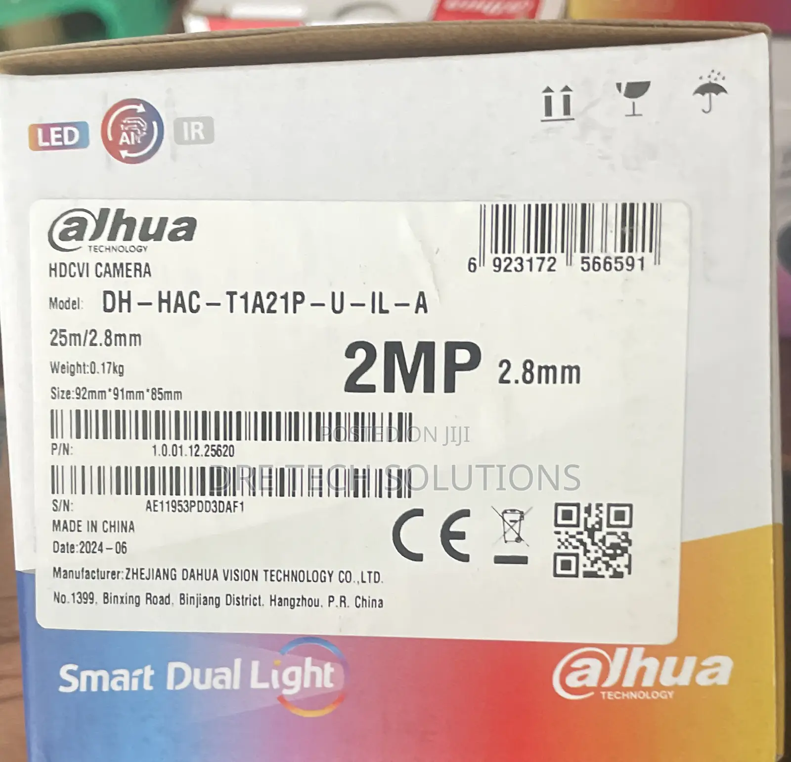 Dahua Smart Dual Light Analog 2mp Camera