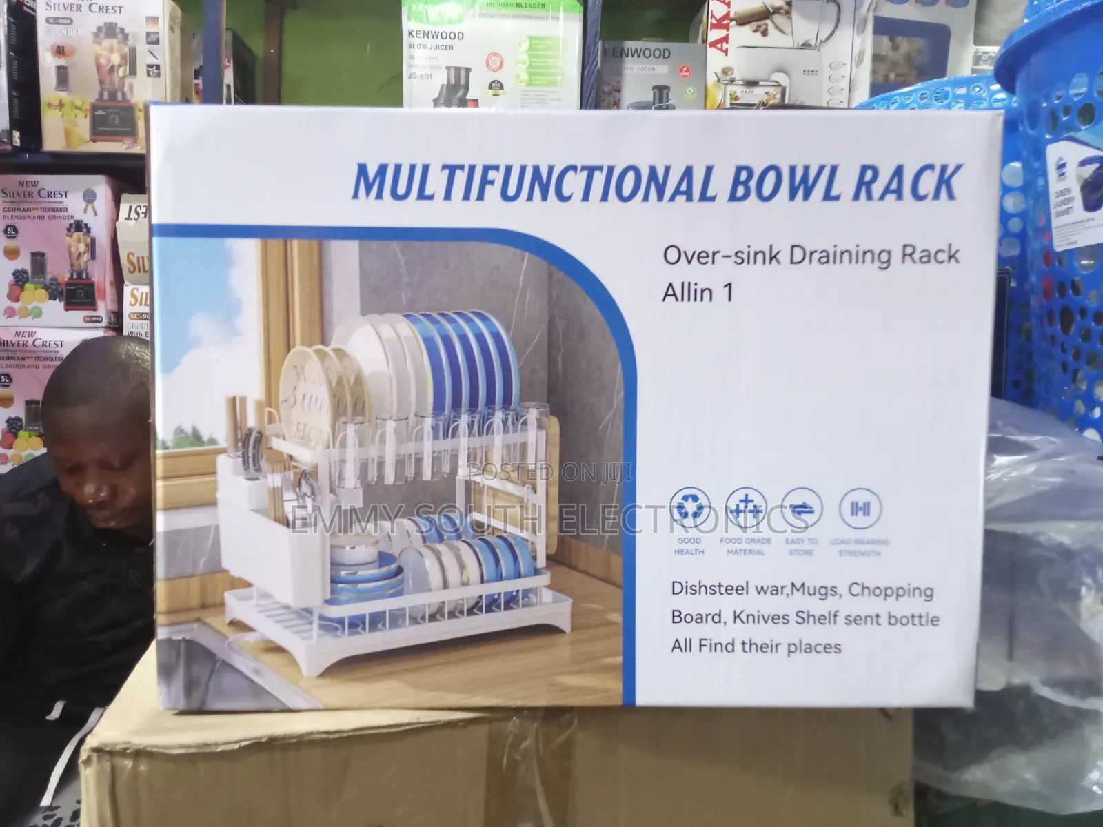 Multifunctional Bowl Rack