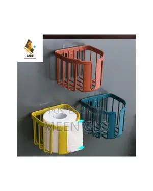 3pcs Wall-Mounted Tissue Paper Holder