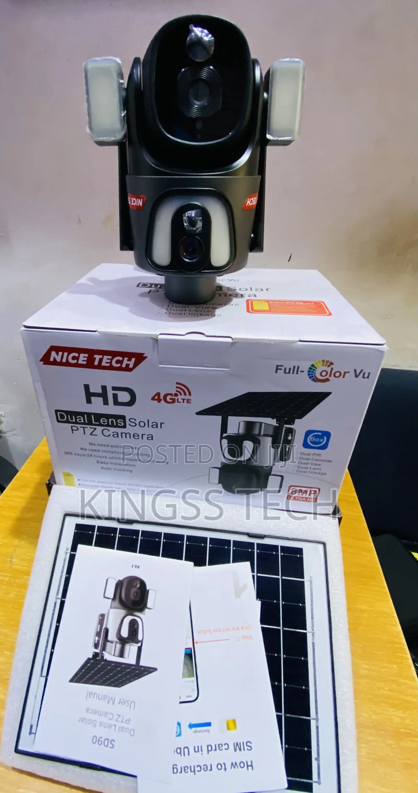 Sd-90 Dual Lens Solar Camera