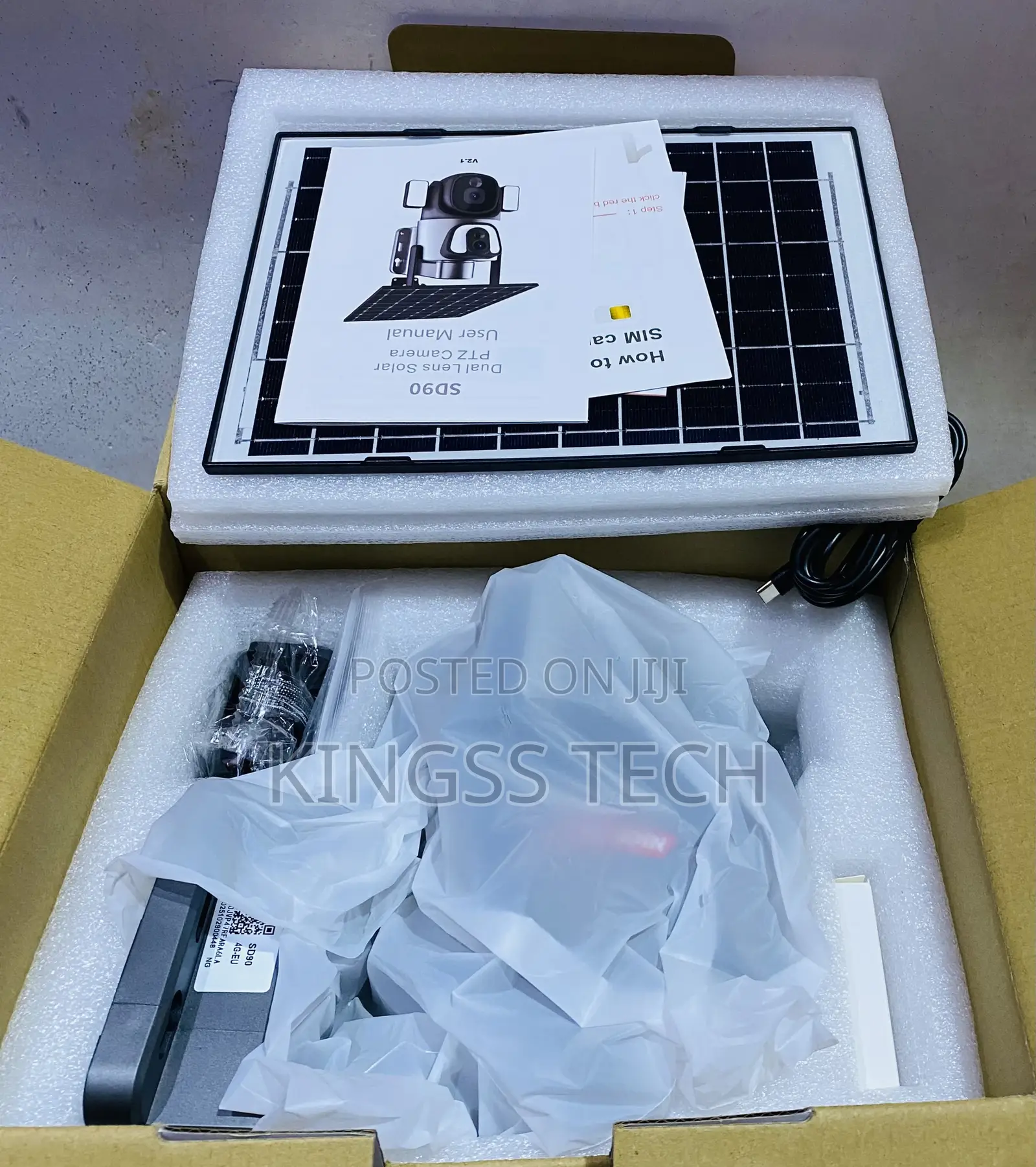 Sd-90 Dual Lens Solar Camera