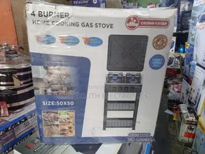 Crown Star 4 Burnes Gas Cooker