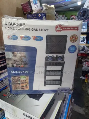 Crown Star 4 Burnes Gas Cooker