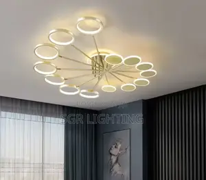 Creative Rings Led Chandeliers