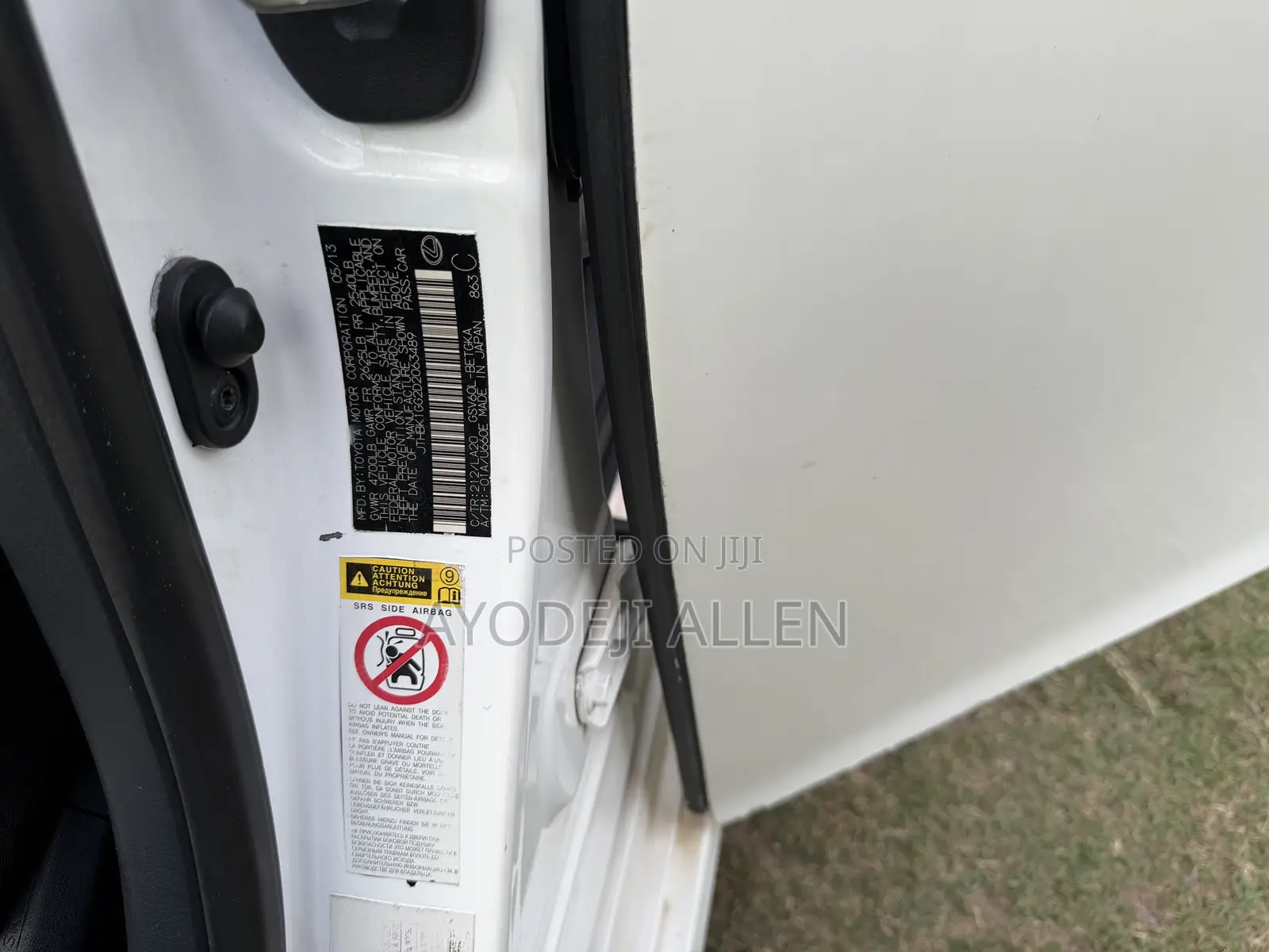 Lexus ES 2013 White