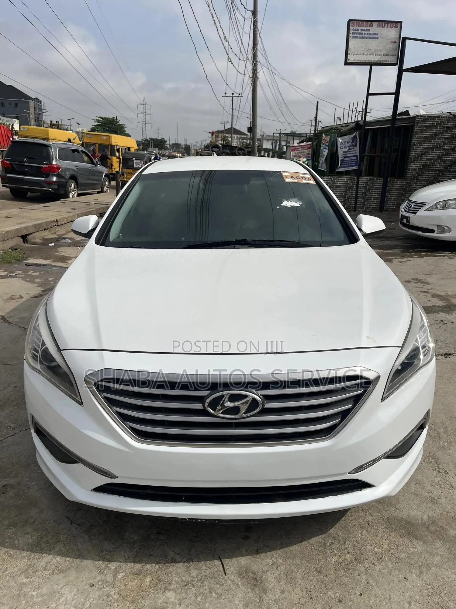Hyundai Sonata 2015 White