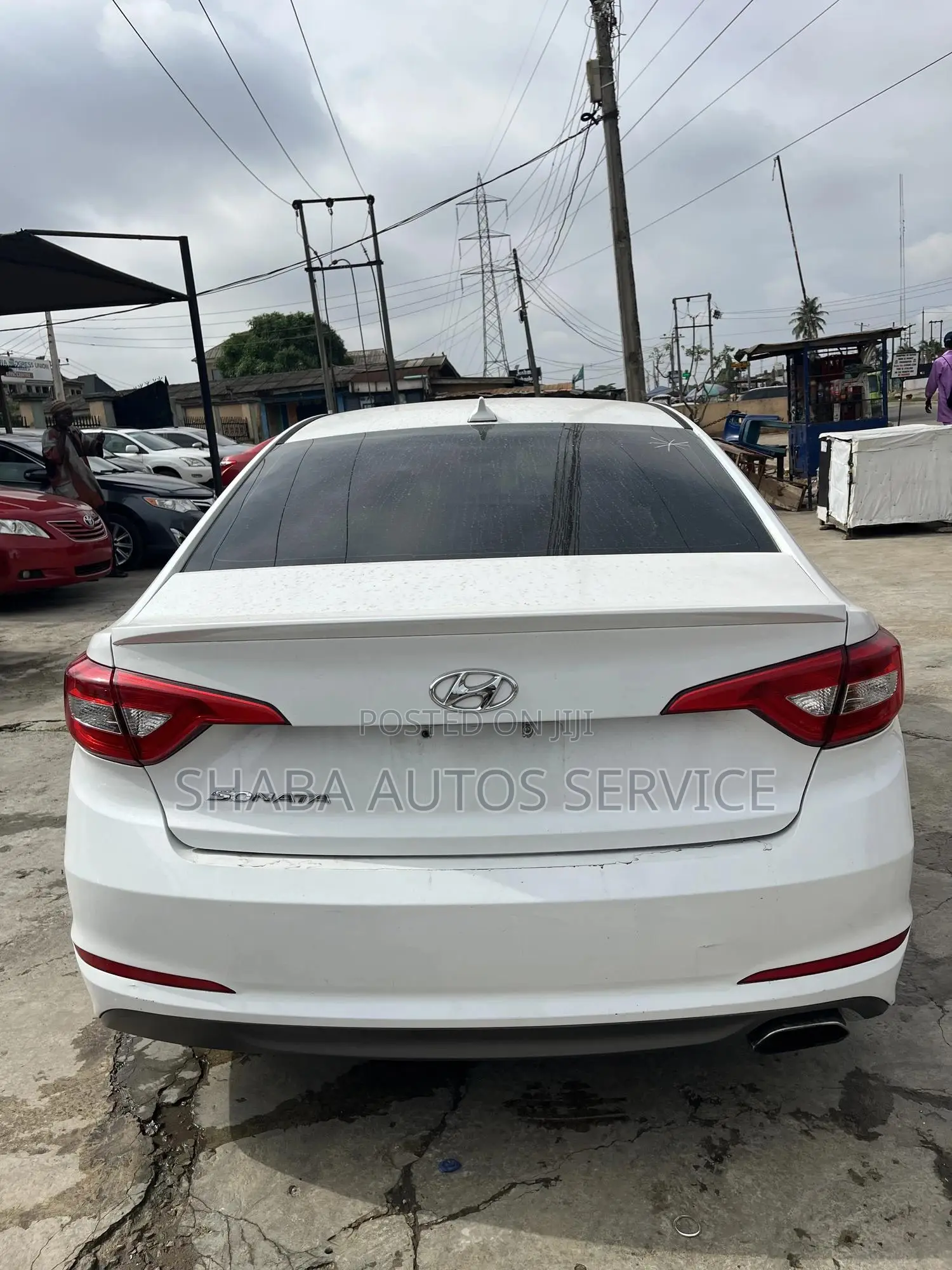 Hyundai Sonata 2015 White