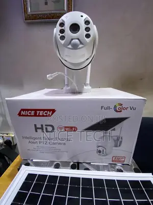 Hd Intelligent Solar Energy Alert PTZ Wi-Fi Camera