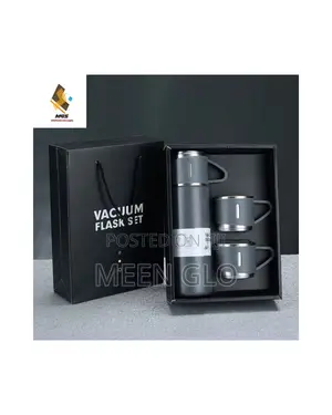 Generic Stainless Steel Vacuum Flask Set