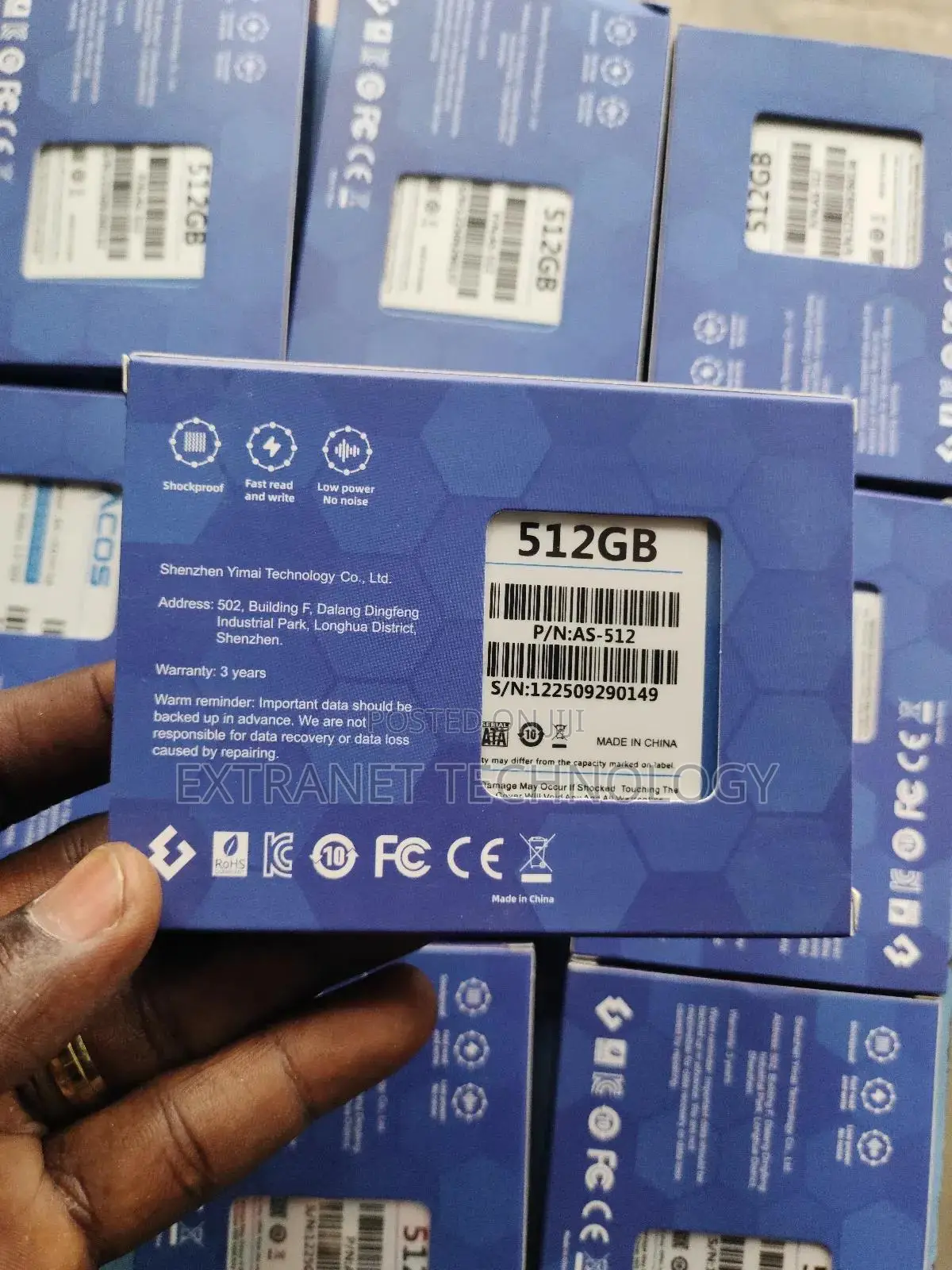 Original Acos 512gb Sata SSD Solid State Drive