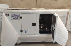 Low Diesel 50kva Perkins Generator — Very Strong, 100% Copper Coil.
