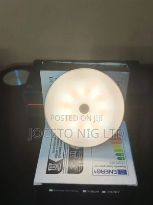 Usb Rechargeable Led Round Button Light