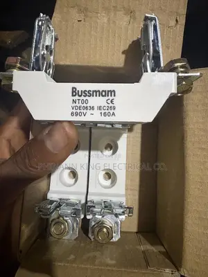 Bussman 160 Amps Fuse and Base