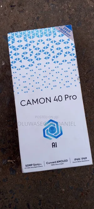 Tecno Camon 40 Pro 5G 256 GB Gold
