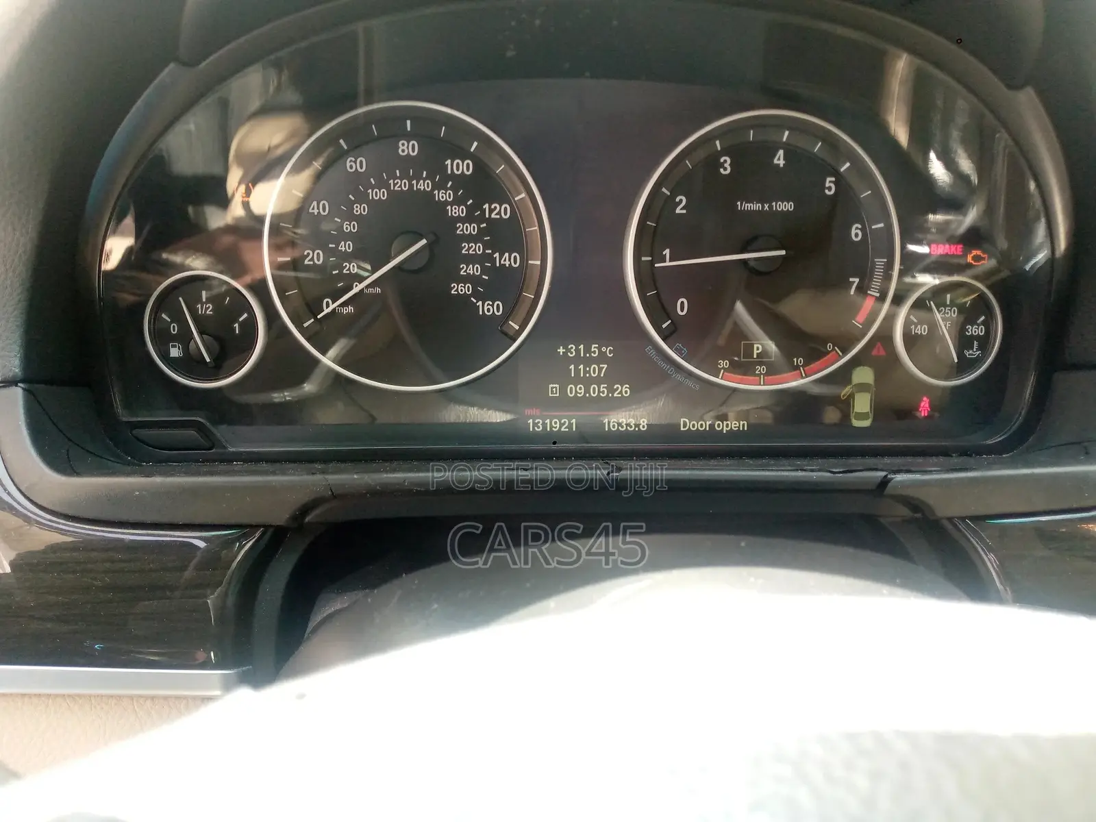 BMW 5 Series 2012 Blue