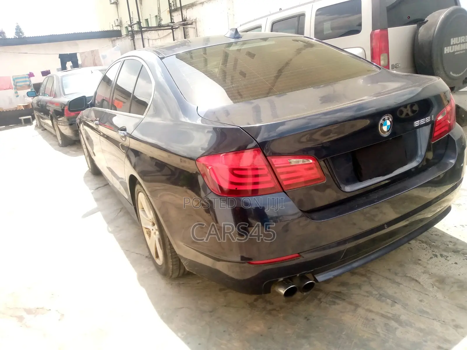 BMW 5 Series 2012 Blue