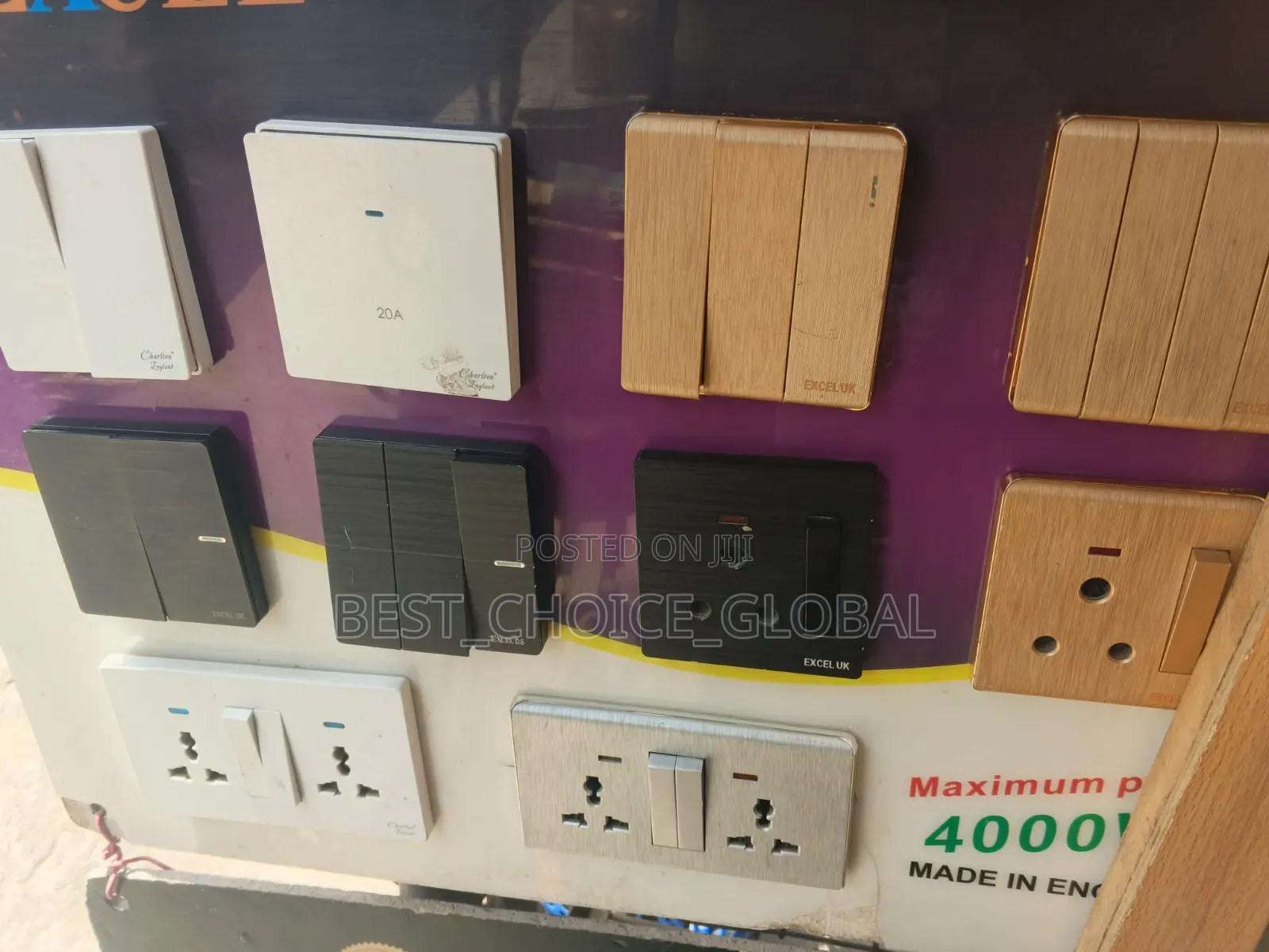 Light Switch and Socket